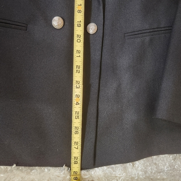 NWT Class Club Black and Silver Tailored Blazer - Picture 10 of 11